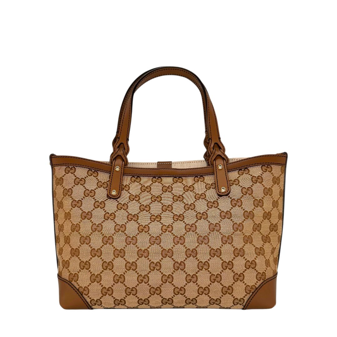 MONICA MARTELL Gucci Monogram Small Craft Tote DOWNPAYMENT