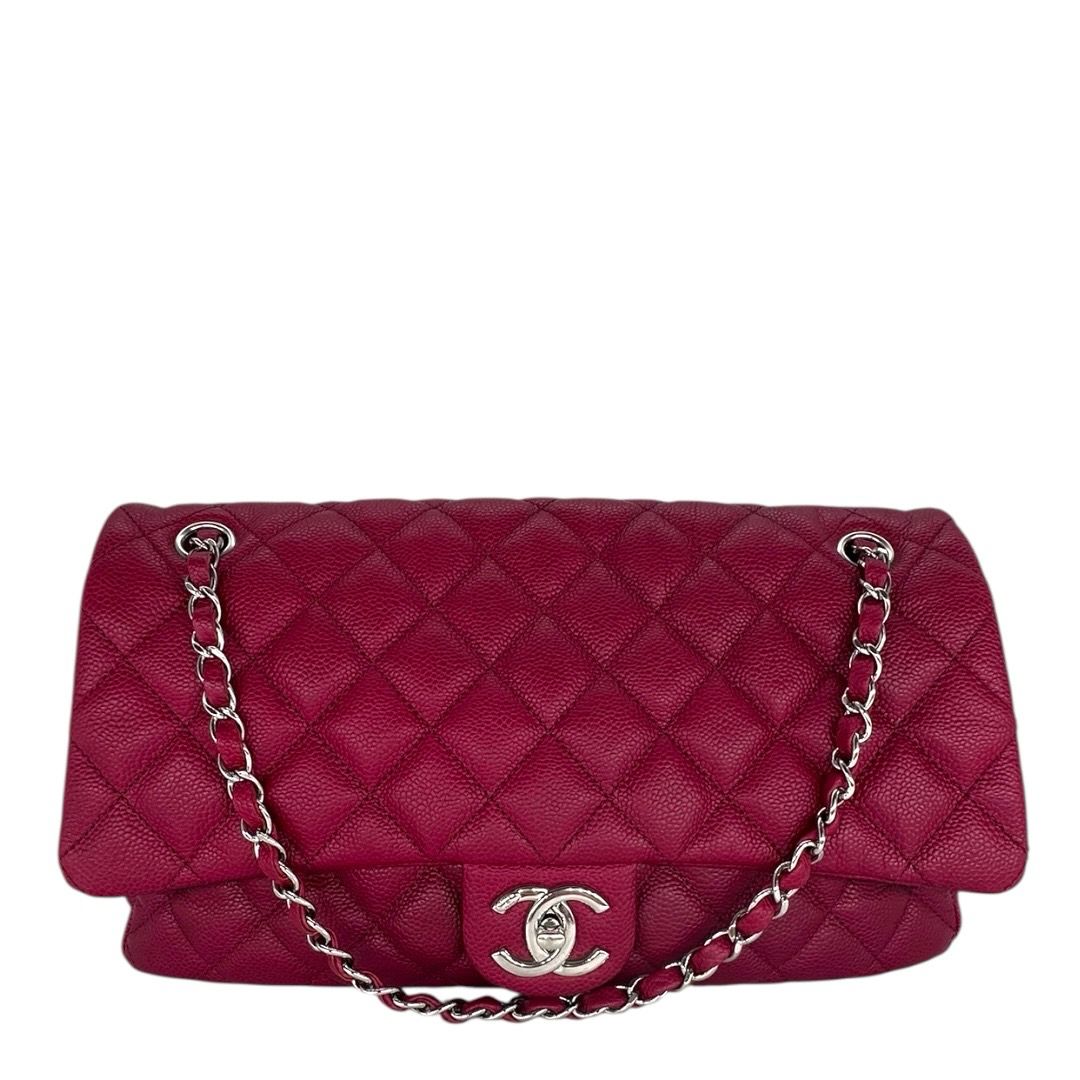 Chanel Caviar Quilted Jumbo Easy Flap
