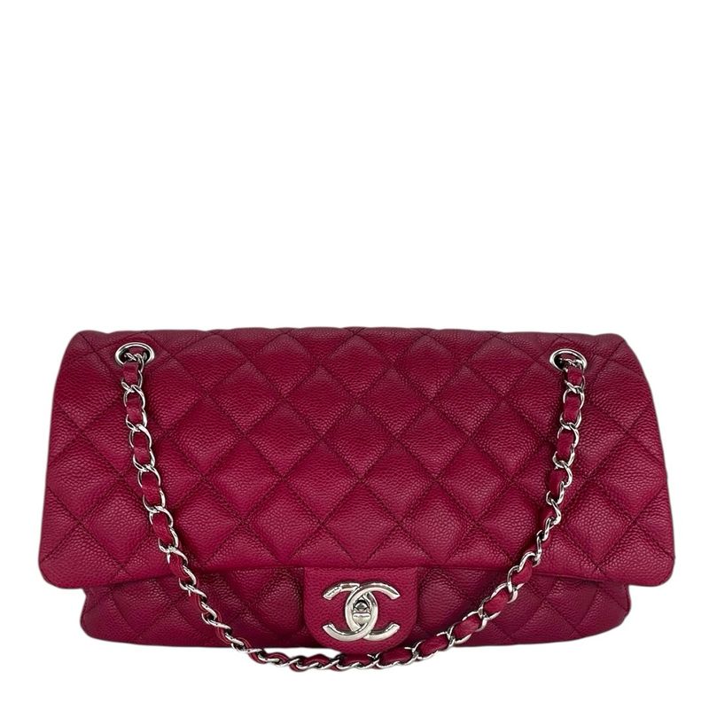 Chanel Caviar Quilted Jumbo Easy Flap