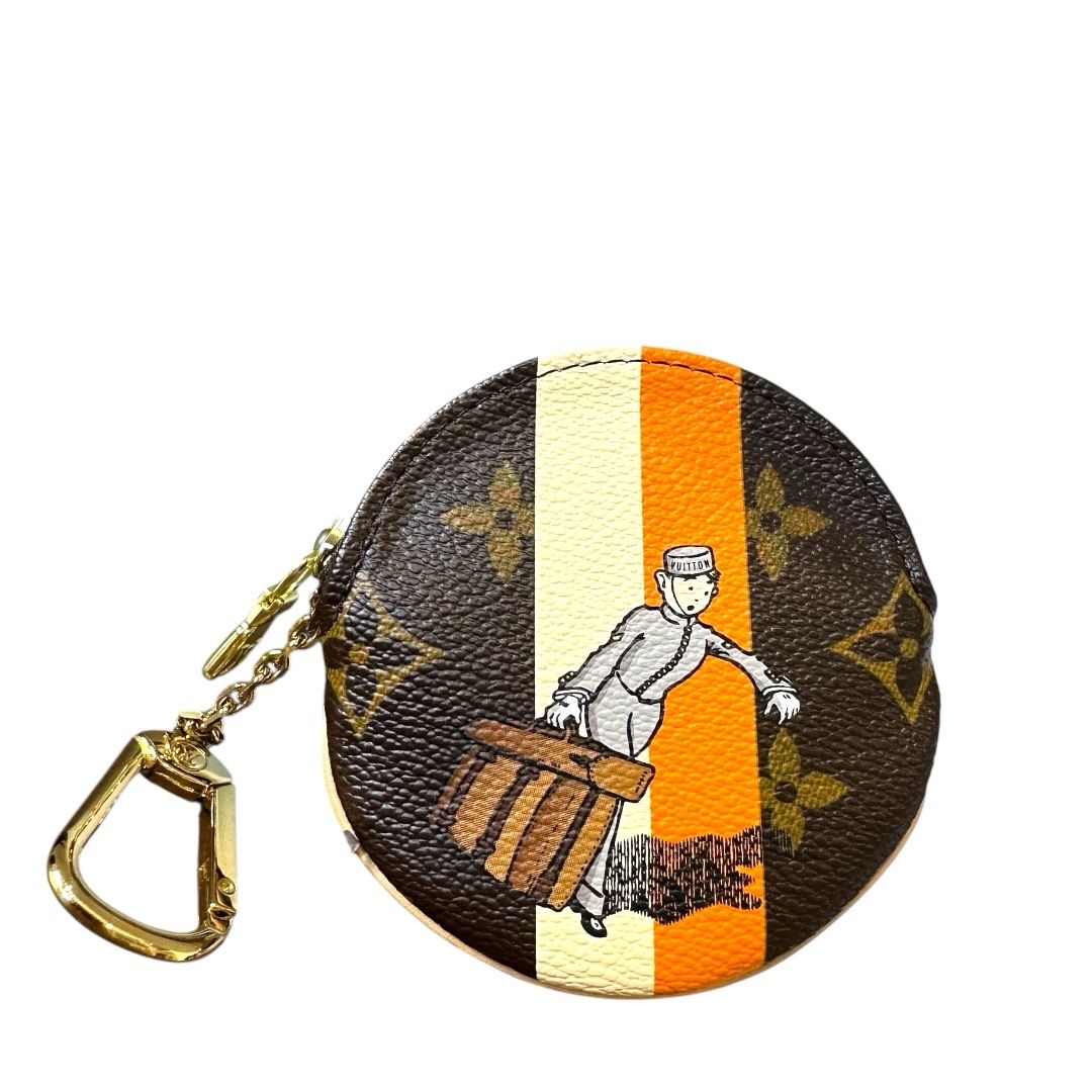 Louis Vuitton Limited Edition Bellhop Groom Round Coin Purse