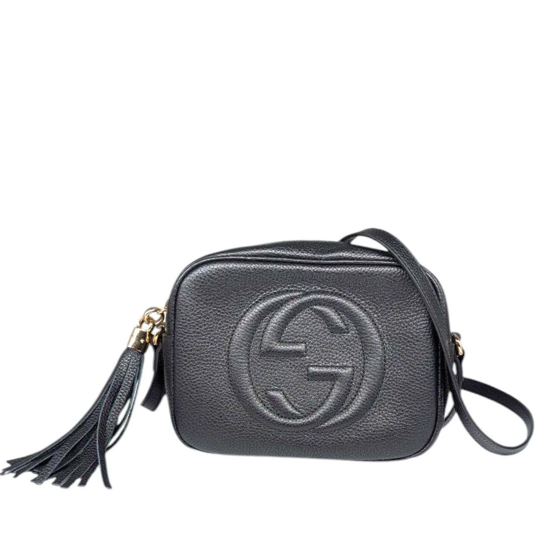 Gucci Pebbled Calfskin Small Soho Disco Bag