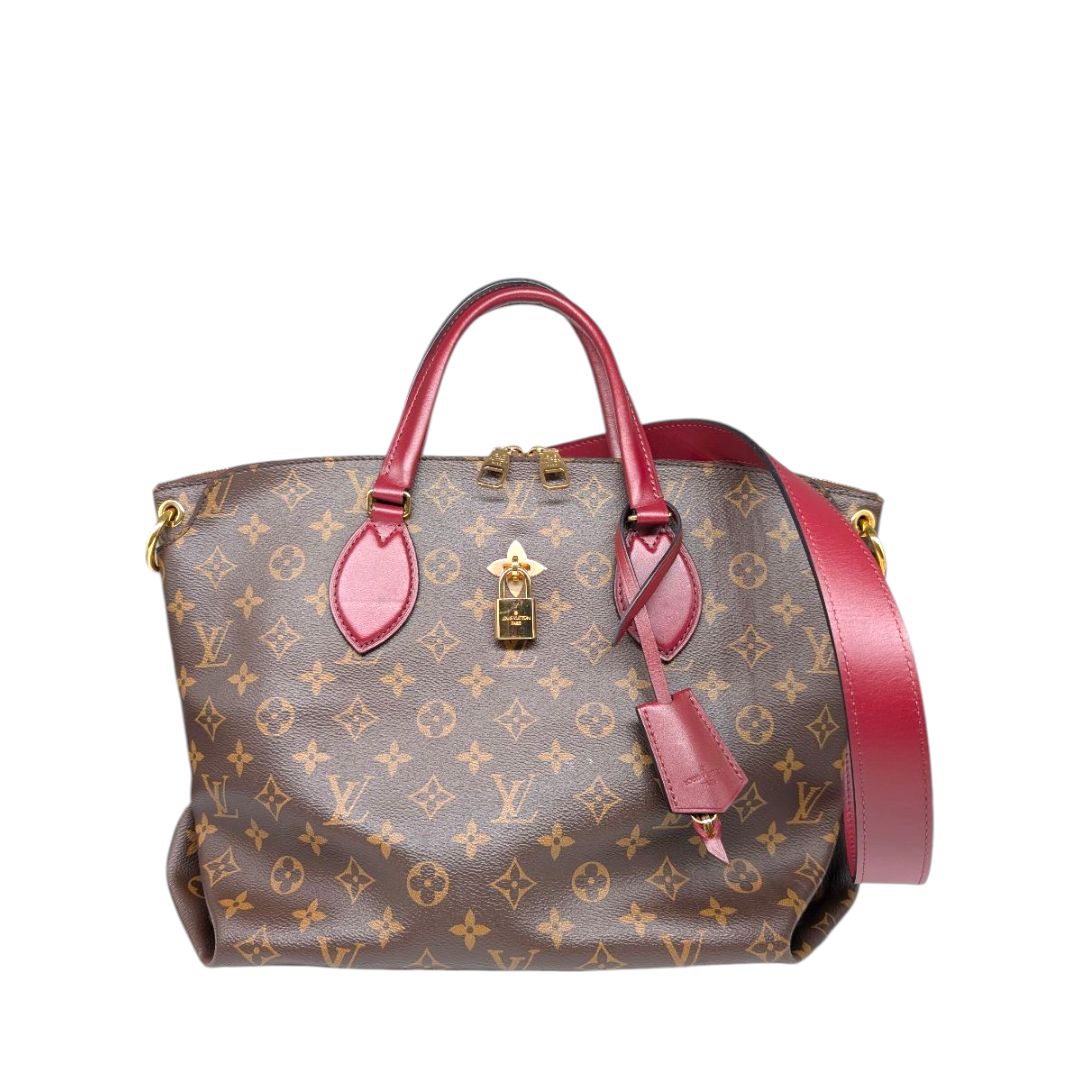 Louis Vuitton Monogram Flower Zipped Tote MM
