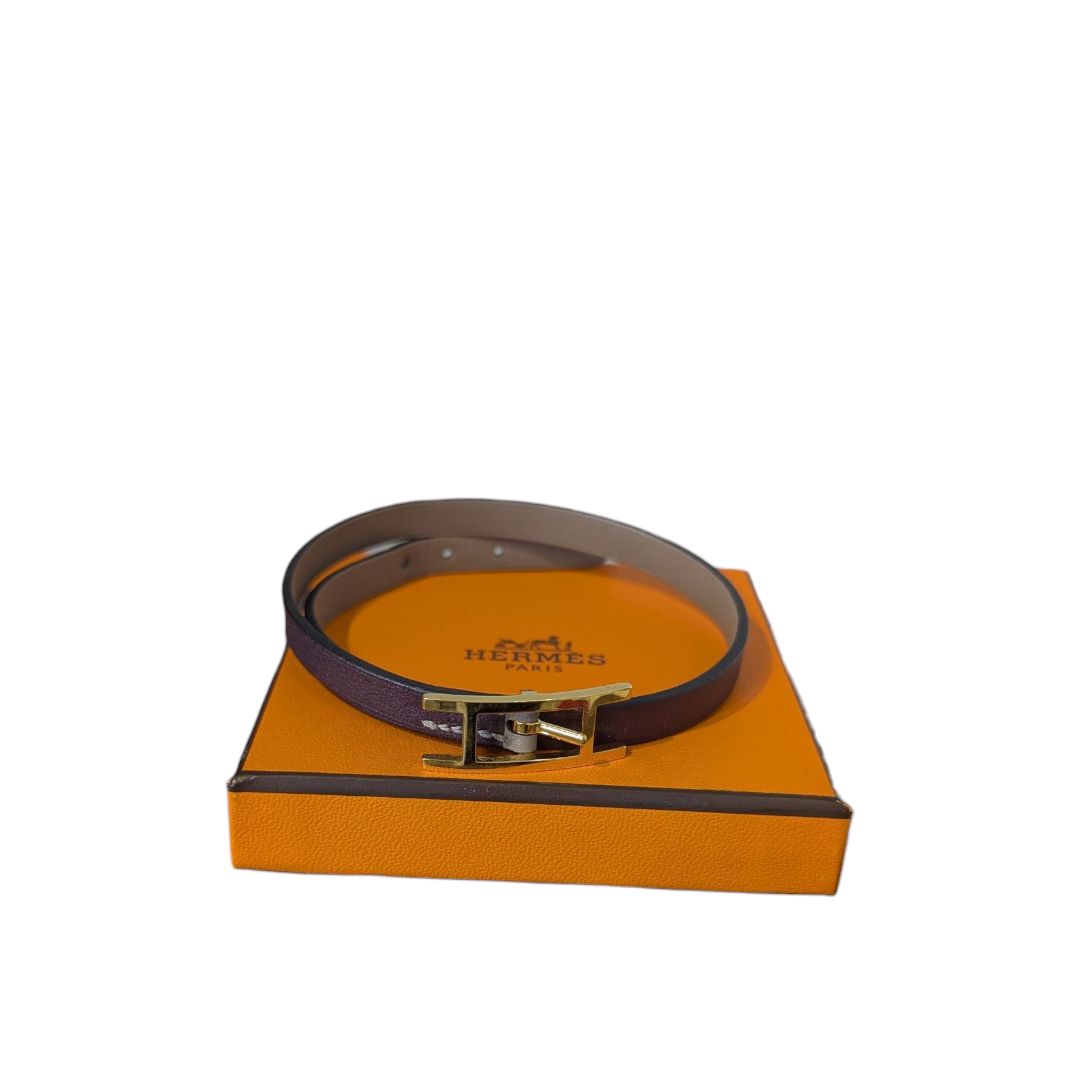 Hermes Behapi Double Tour Bracelet