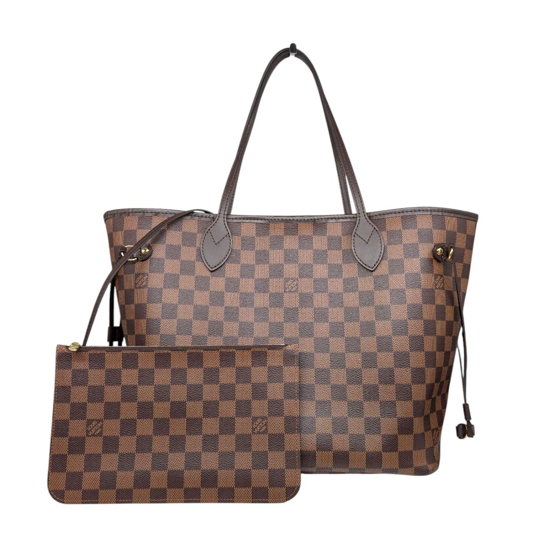 Louis Vuitton Damier Ebene Neverfull MM.