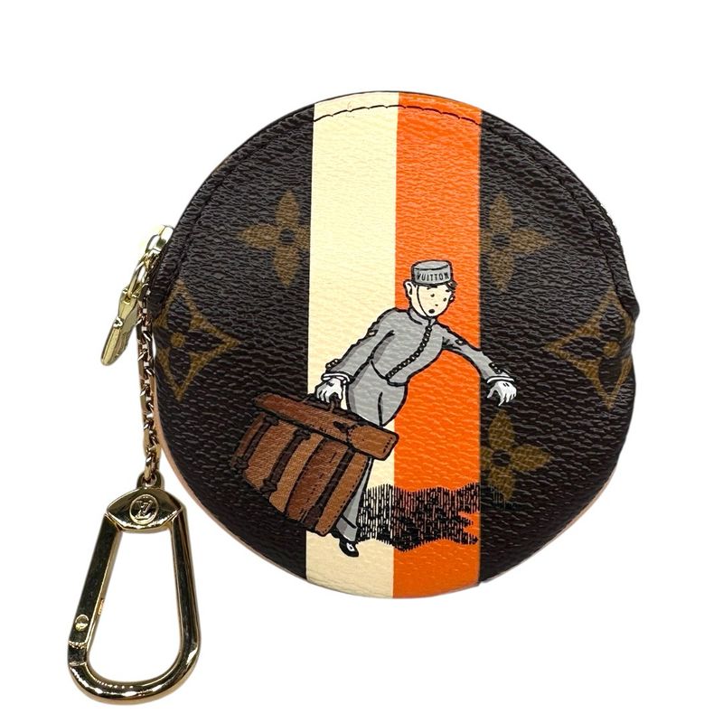 Louis Vuitton Limited Edition Bellhop Groom Round Coin Purse