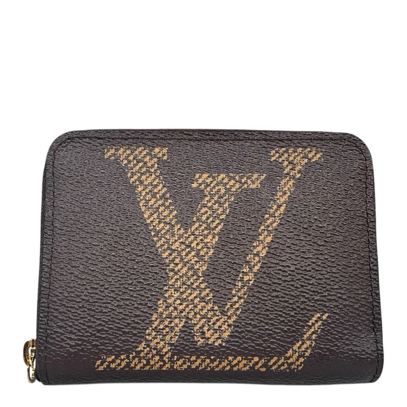 Louis Vuitton Monogram Giant Zippy Coin Purse.