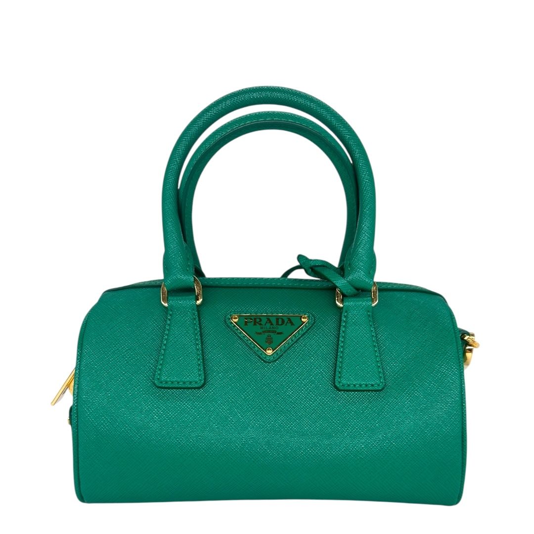 Prada Saffiano Lux Top Handle Crossbody