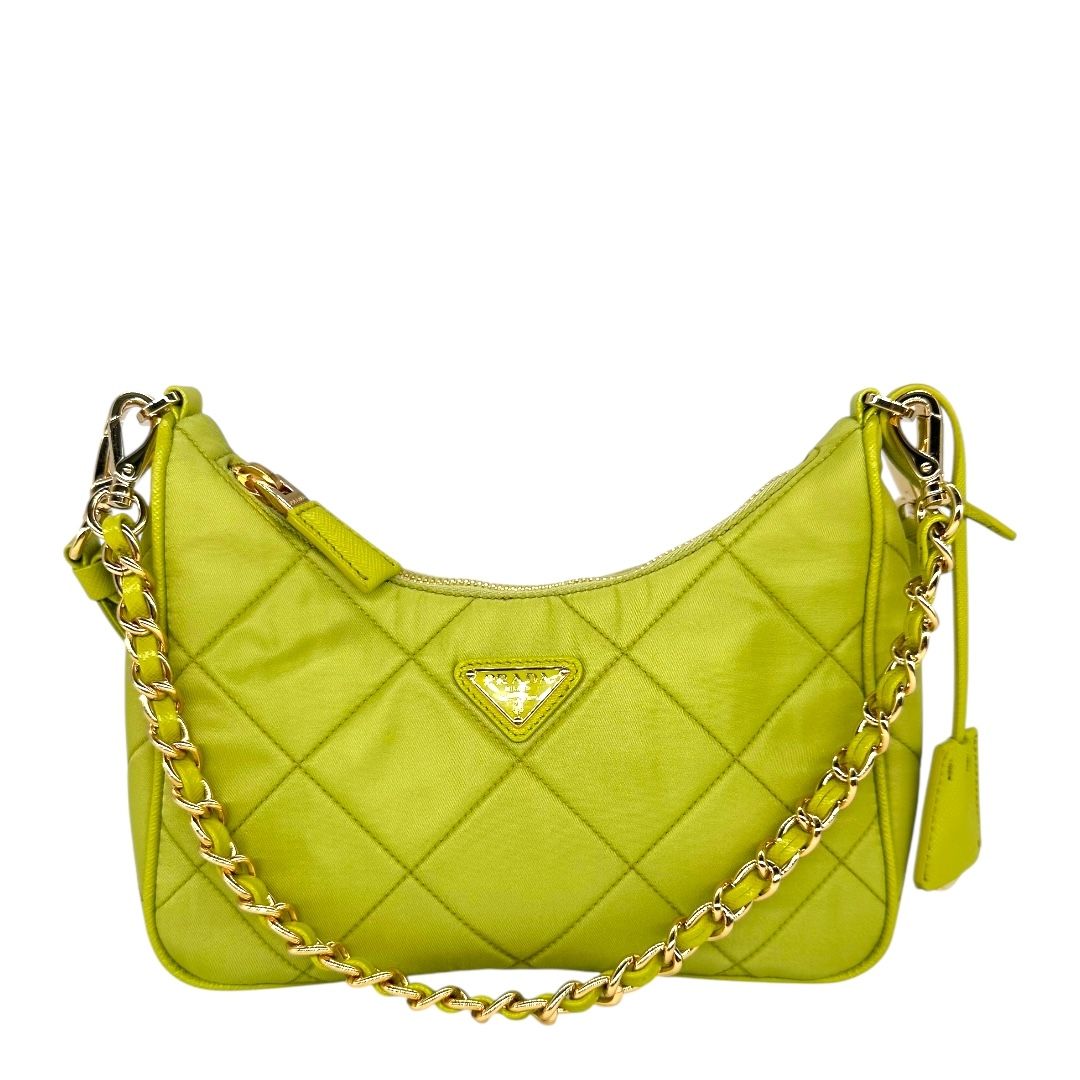 Prada Re-Nylon Saffiano Stitched Mini Re-edition 1995