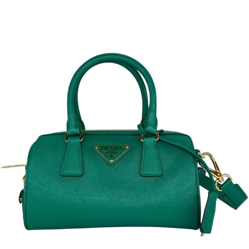 Prada Saffiano Lux Top Handle Crossbody