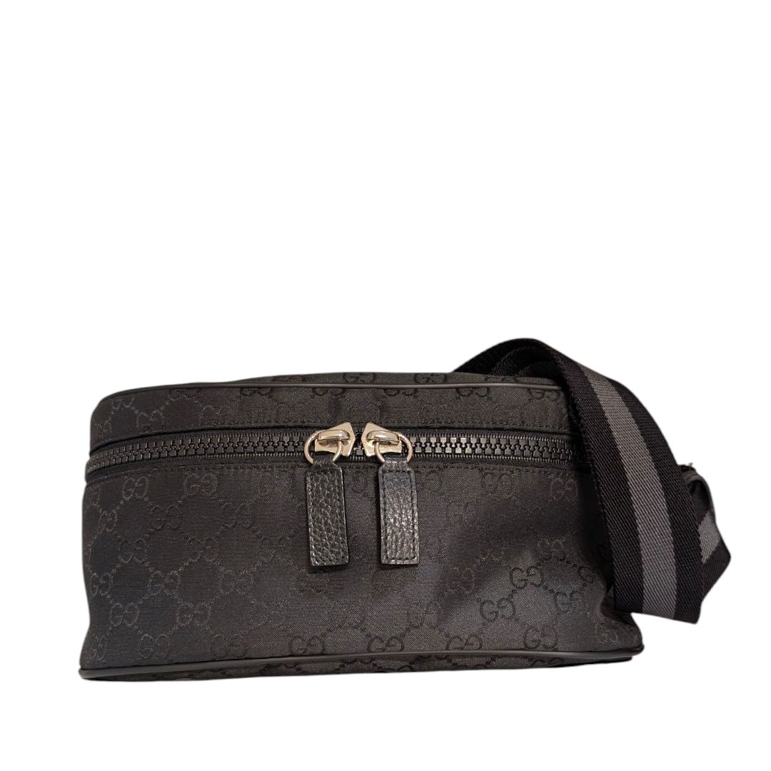 Gucci Nylon Monogram Fanny Pack Belt Bag