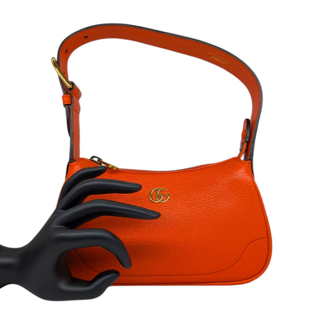 Gucci Goatskin Mini Aphrodite Shoulder Bag