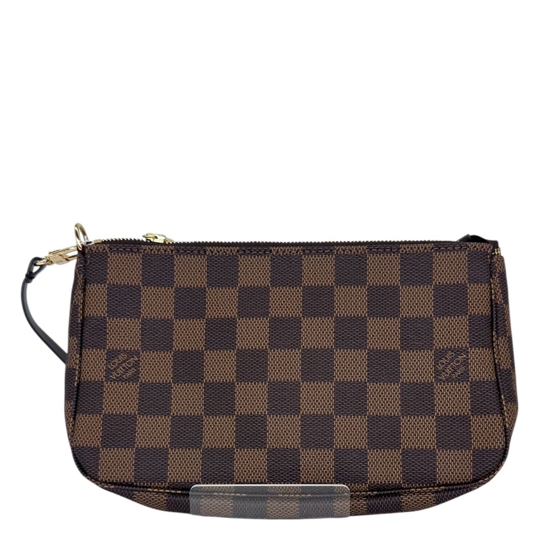Louis Vuitton Damier Ebene Pochette On Strap