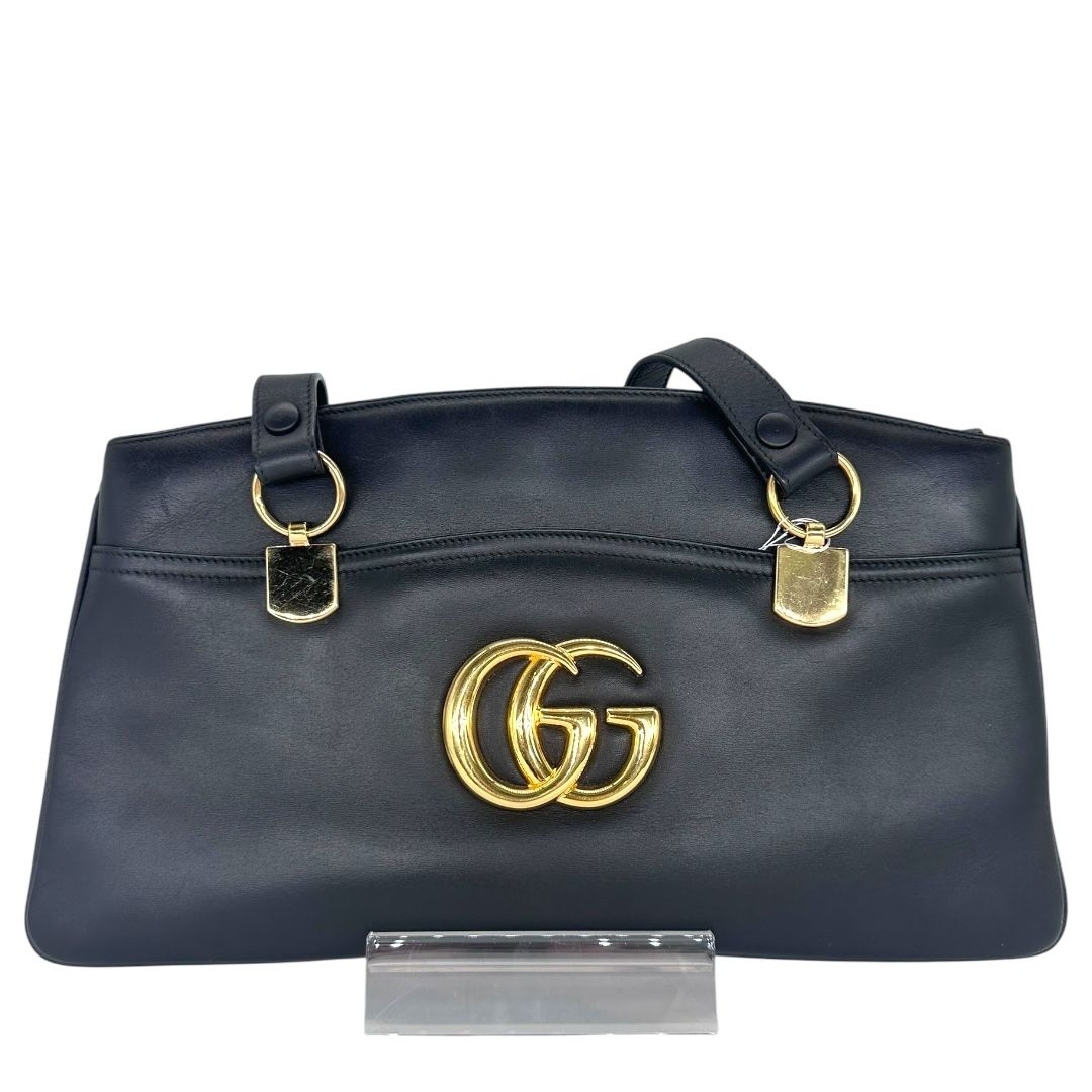 Gucci Vitello Palmmellato Lux Large Arli Top Handle Bag
