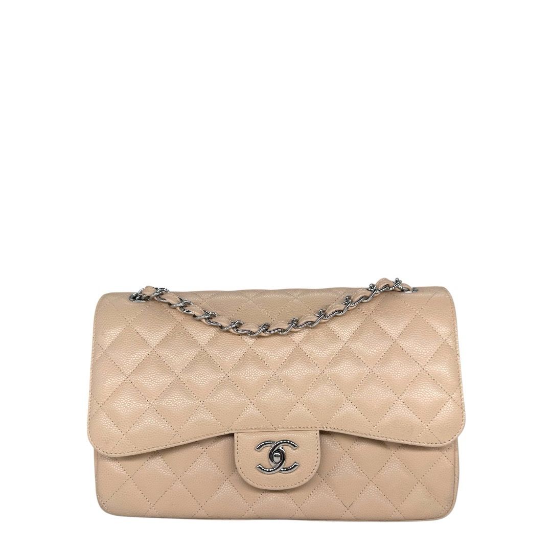 Chanel Caviar Quilted Jumbo Double Flap