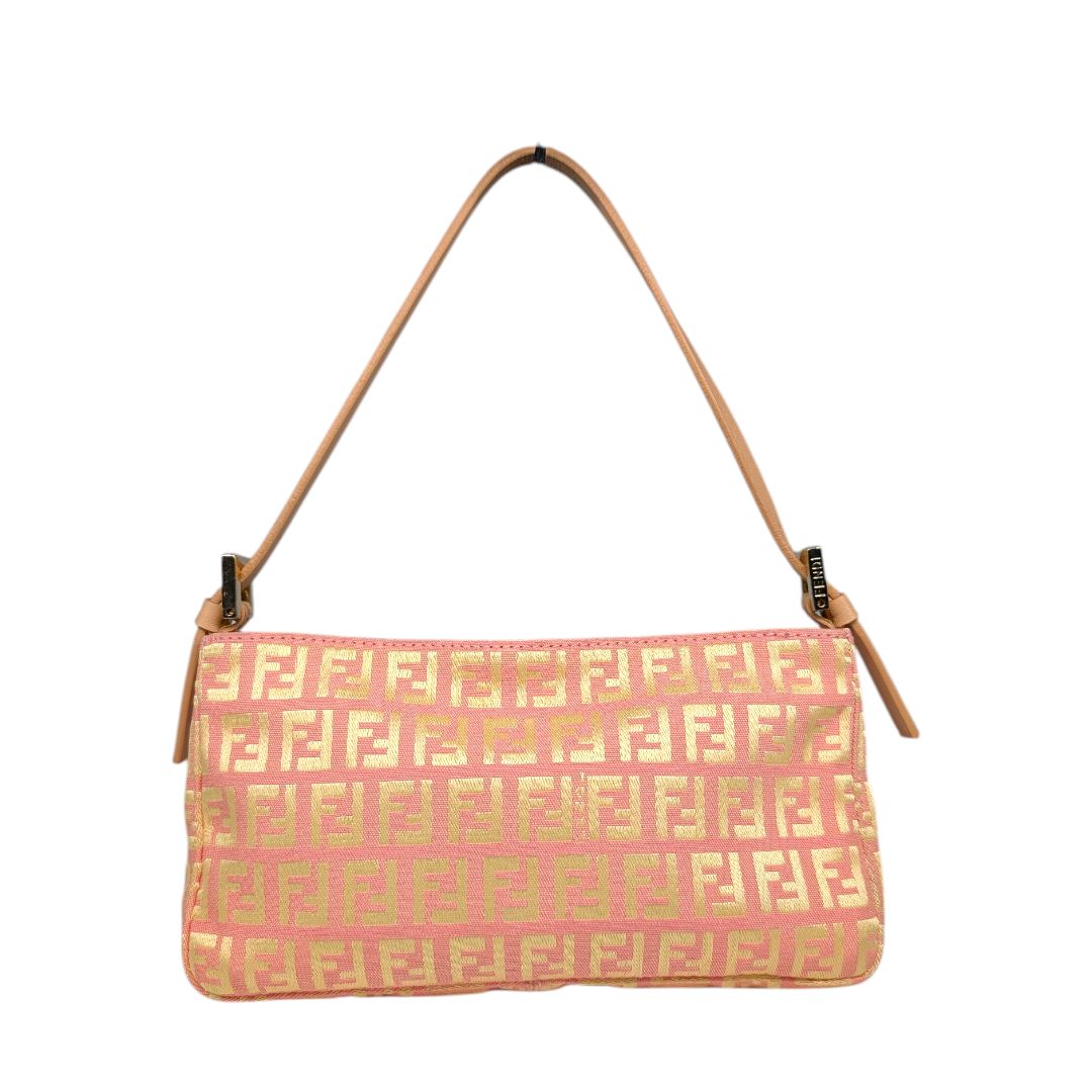 Fendi Pink Zucchino Pochette