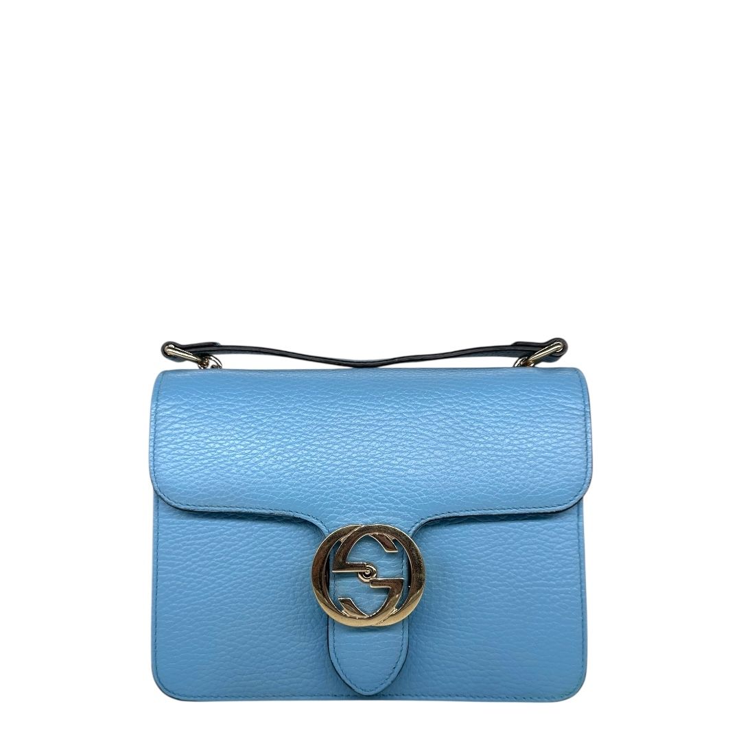 Gucci Small Interlocking G Top Handle Shoulder Bag