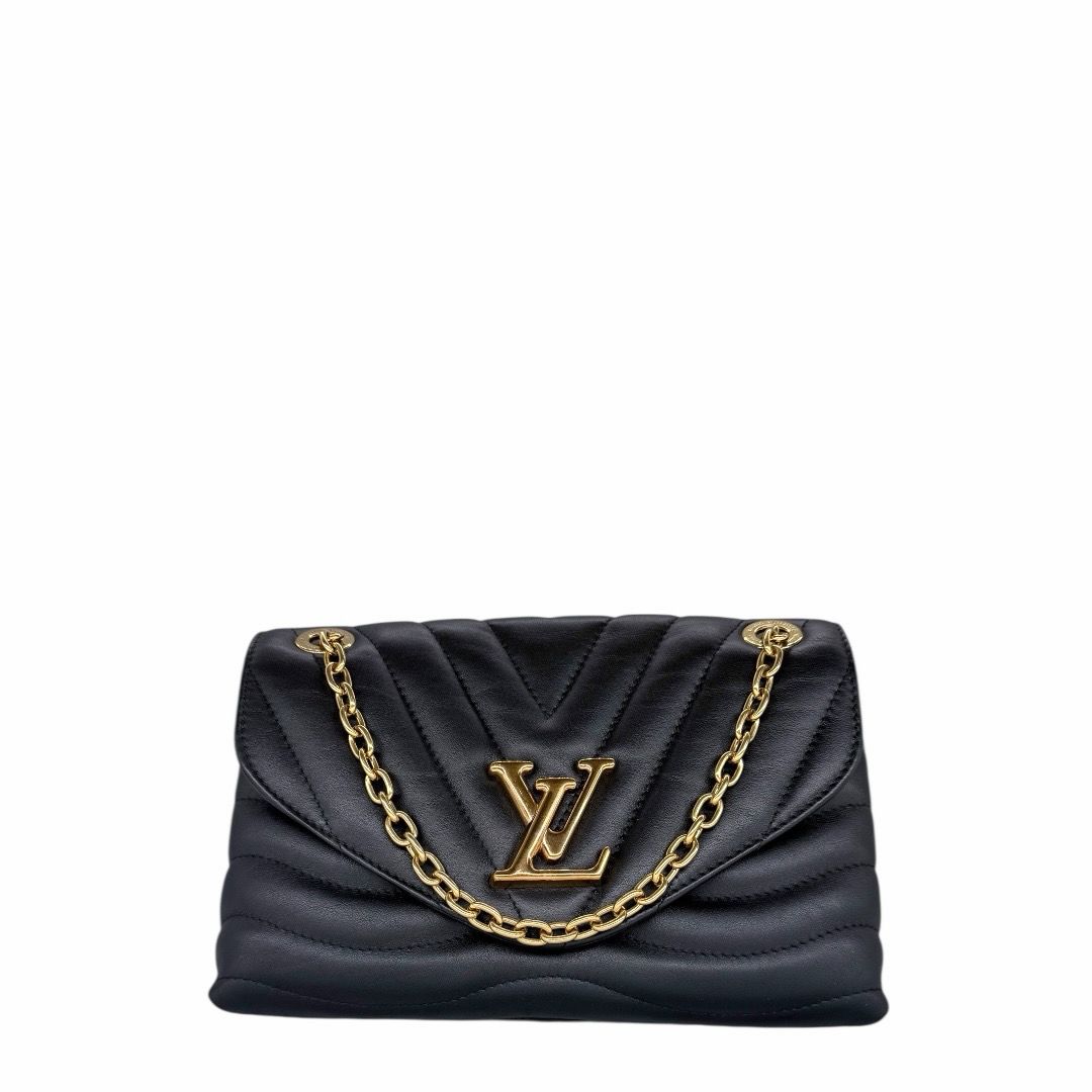 Louis Vuitton Calfskin LV New Wave Chain Bag