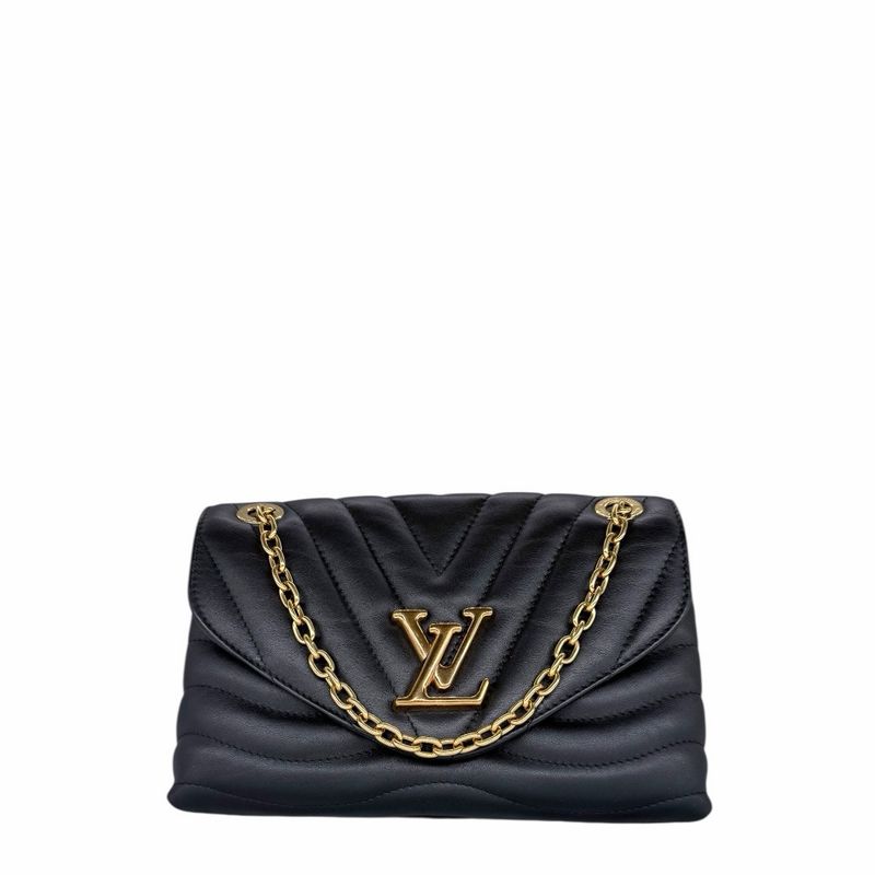 Louis Vuitton Calfskin LV New Wave Chain Bag