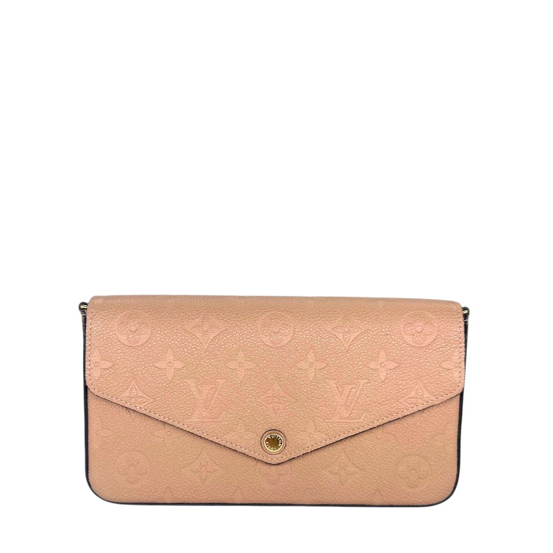 Aubree Louis Vuitton Tan Felicie DOWNPAYMENT
