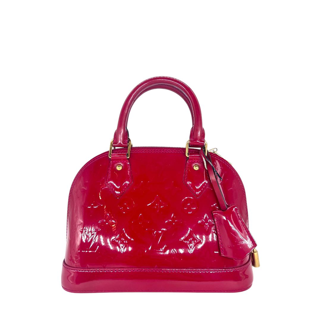 Louis Vuitton Vernis Alma BB Berry