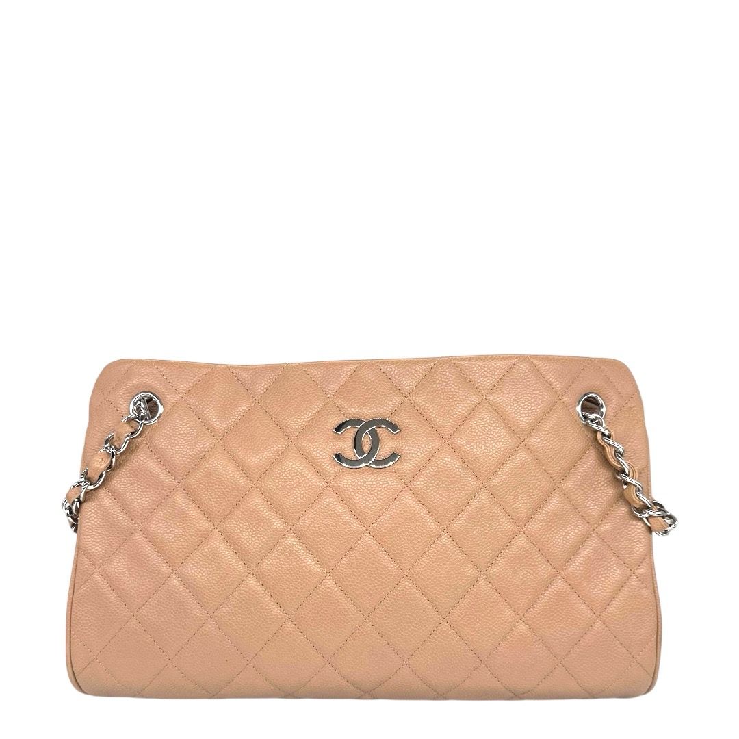 Chanel Caviar Overnight Tote