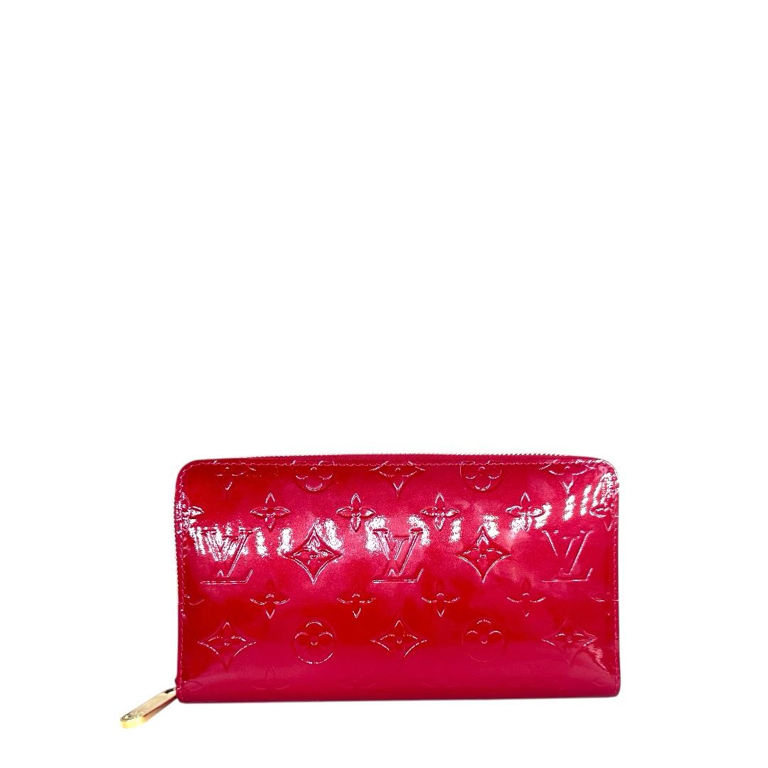 Louis Vuitton Monogram Vernis Checkbook Wallet