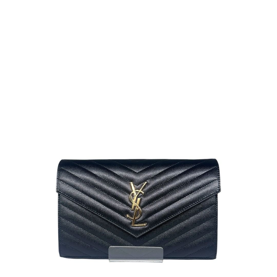 Saint Laurent Medium Matelasse Cassandre Envelope WOC