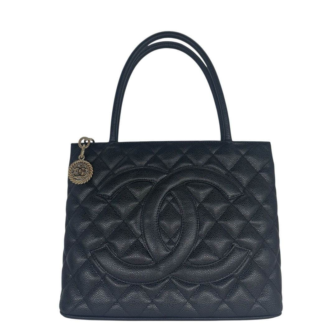 Chanel Caviar Quilted Medallion Tote