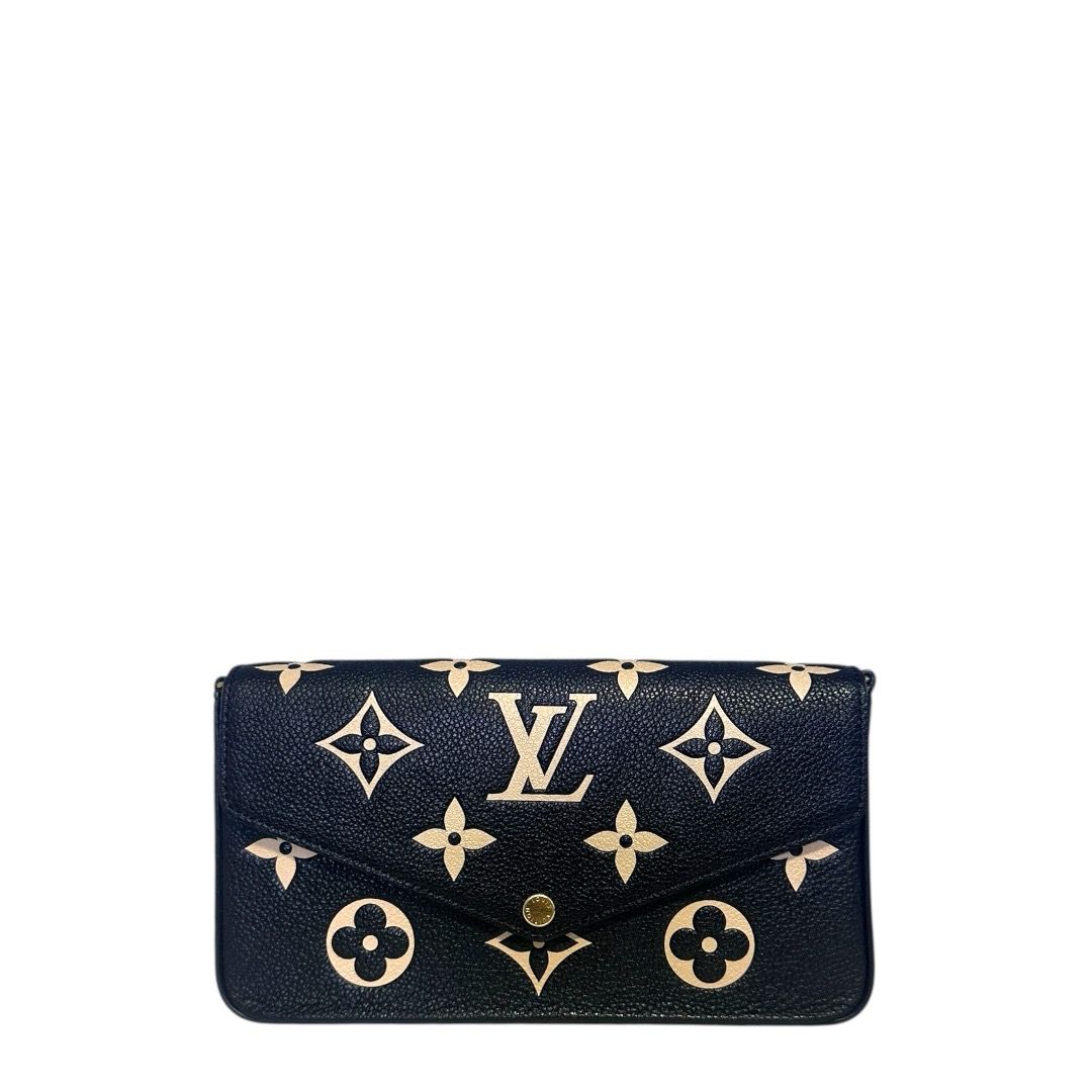 Louis Vuitton Empreinte Bi-Color Giant Monogram Felicie Pochette