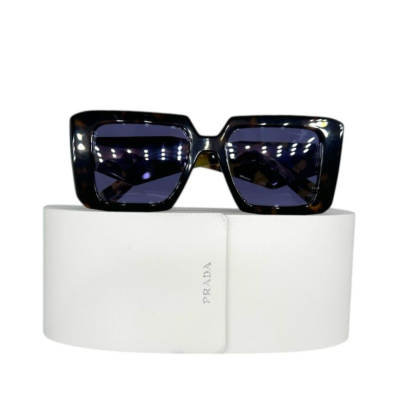 Prada Square Sunglasses with Purple Sides