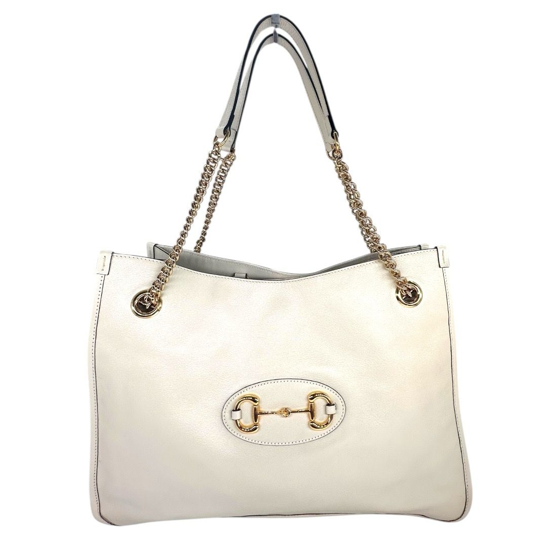 Gucci Leather Horsebit 1955 Chain Tote