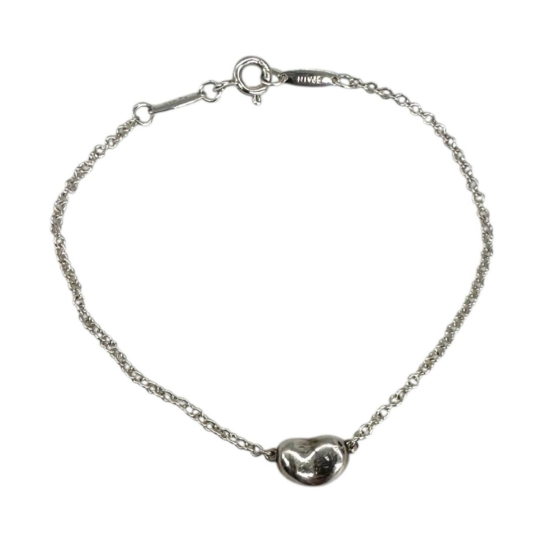 Tiffany &amp; Co Sterling Silver 9mm Elsa Peretti Bean Bracelet