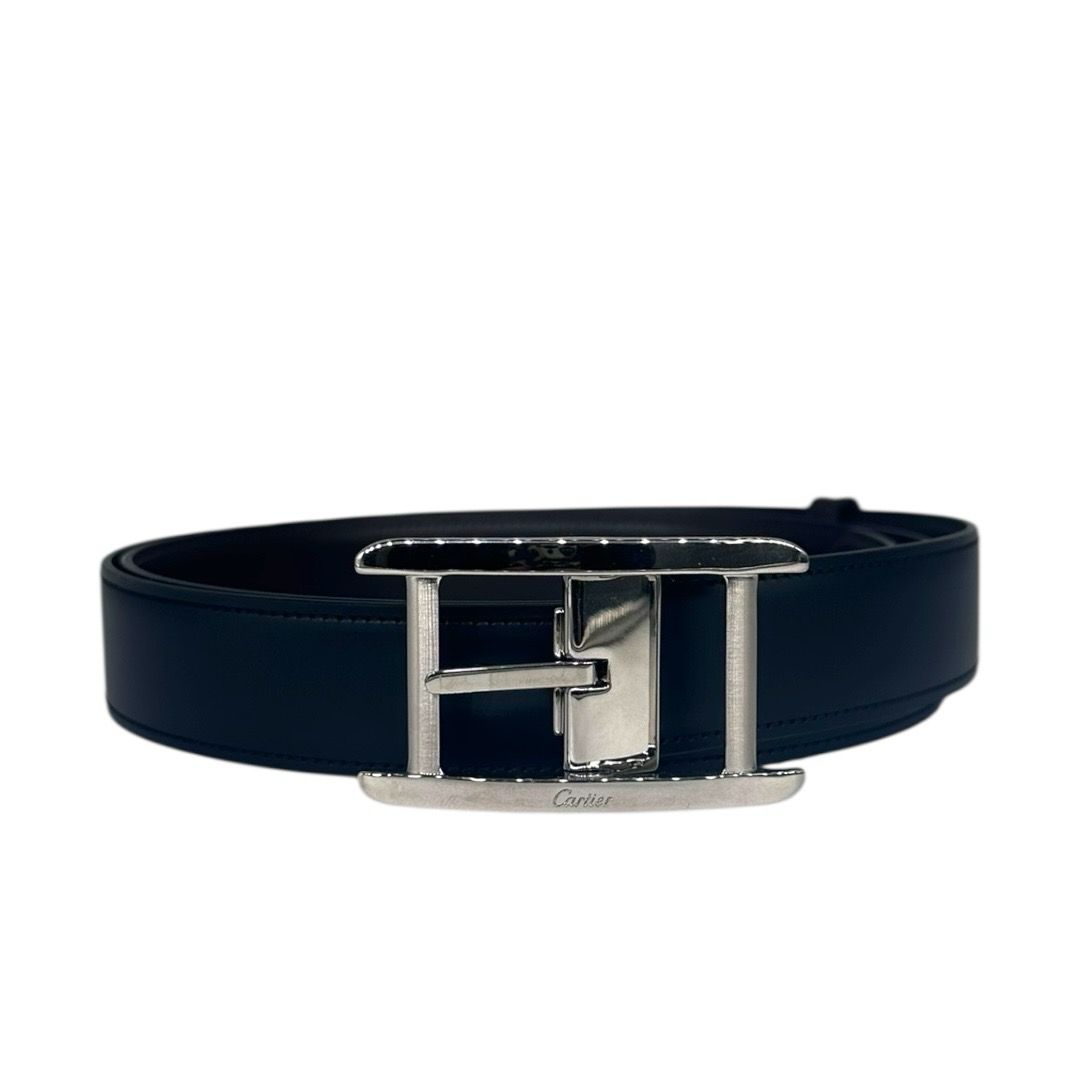 Cartier Tank De- Cartier Black Leather Belt
