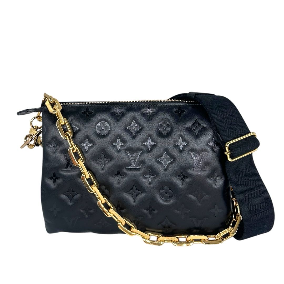 Louis Vuitton Embossed Monogram Coussin PM