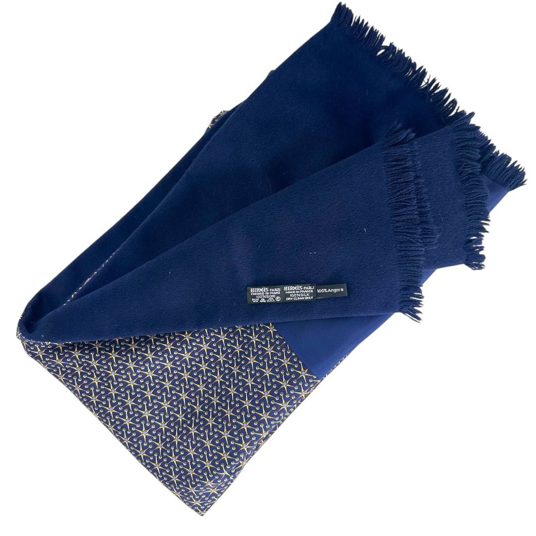 Hermes Silk Muffler Scarf