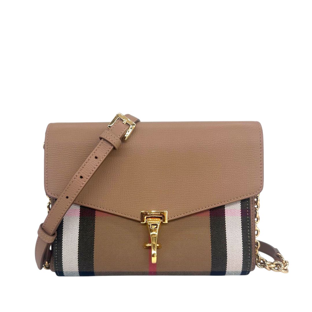 Burberry Macken House Check Crossbody Bag
