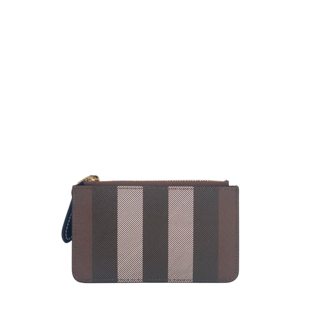 Burberry Kellbrook Check Coated Canvas Cardholder