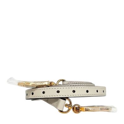 Gucci Leather Off White Bag Strap
