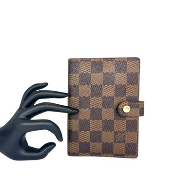 Louis Vuitton Damier Ebene Ring Agenda Cover PM
