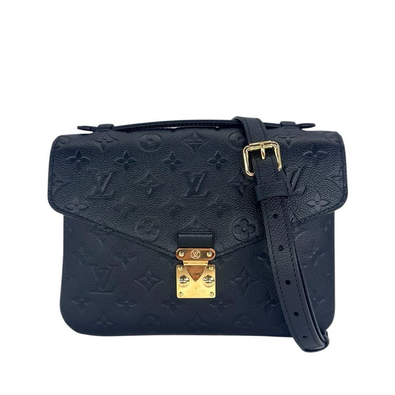 Louis Vuitton Black Empreinte Monogram Pochette Metis