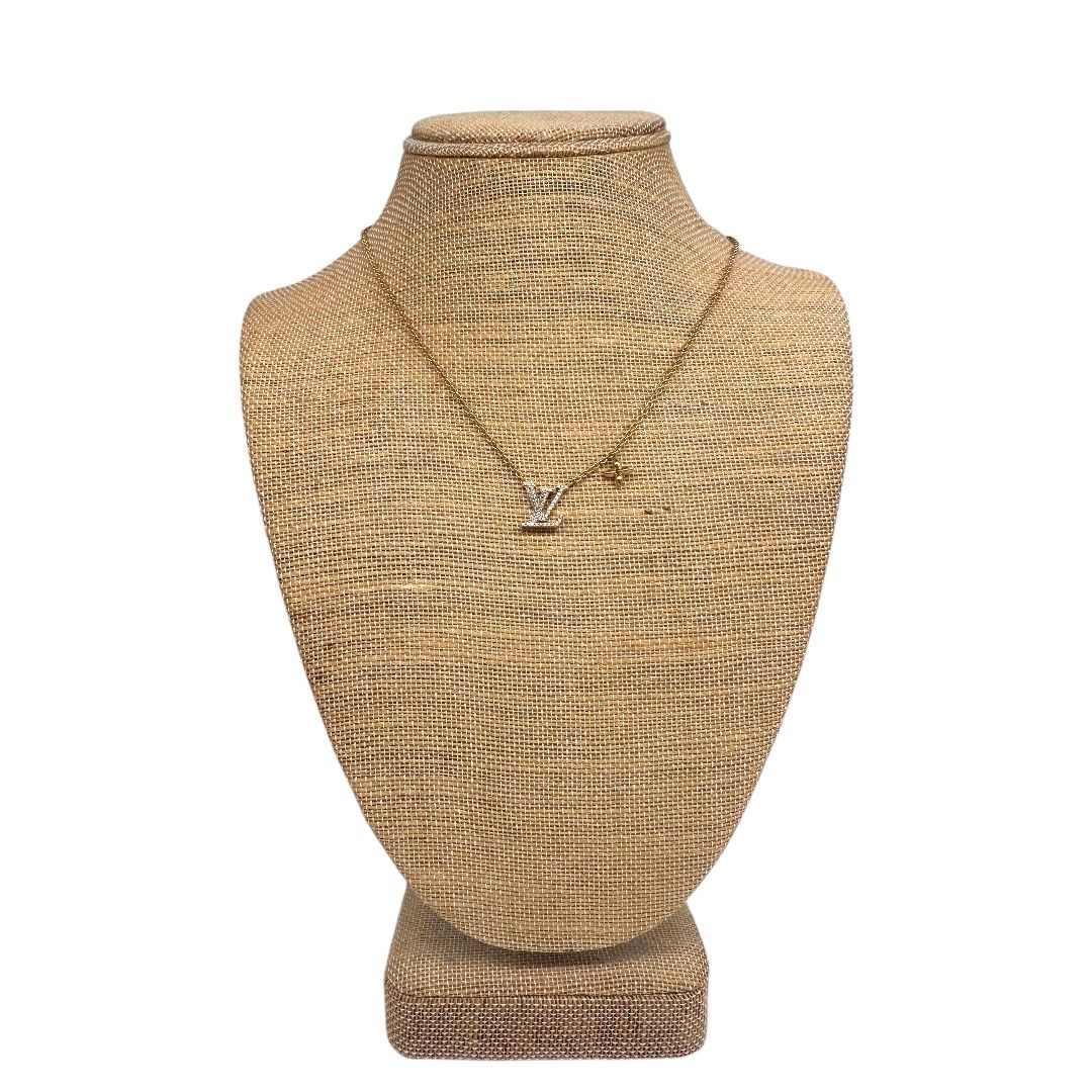 Louis Vuitton Crystal LV Pendant