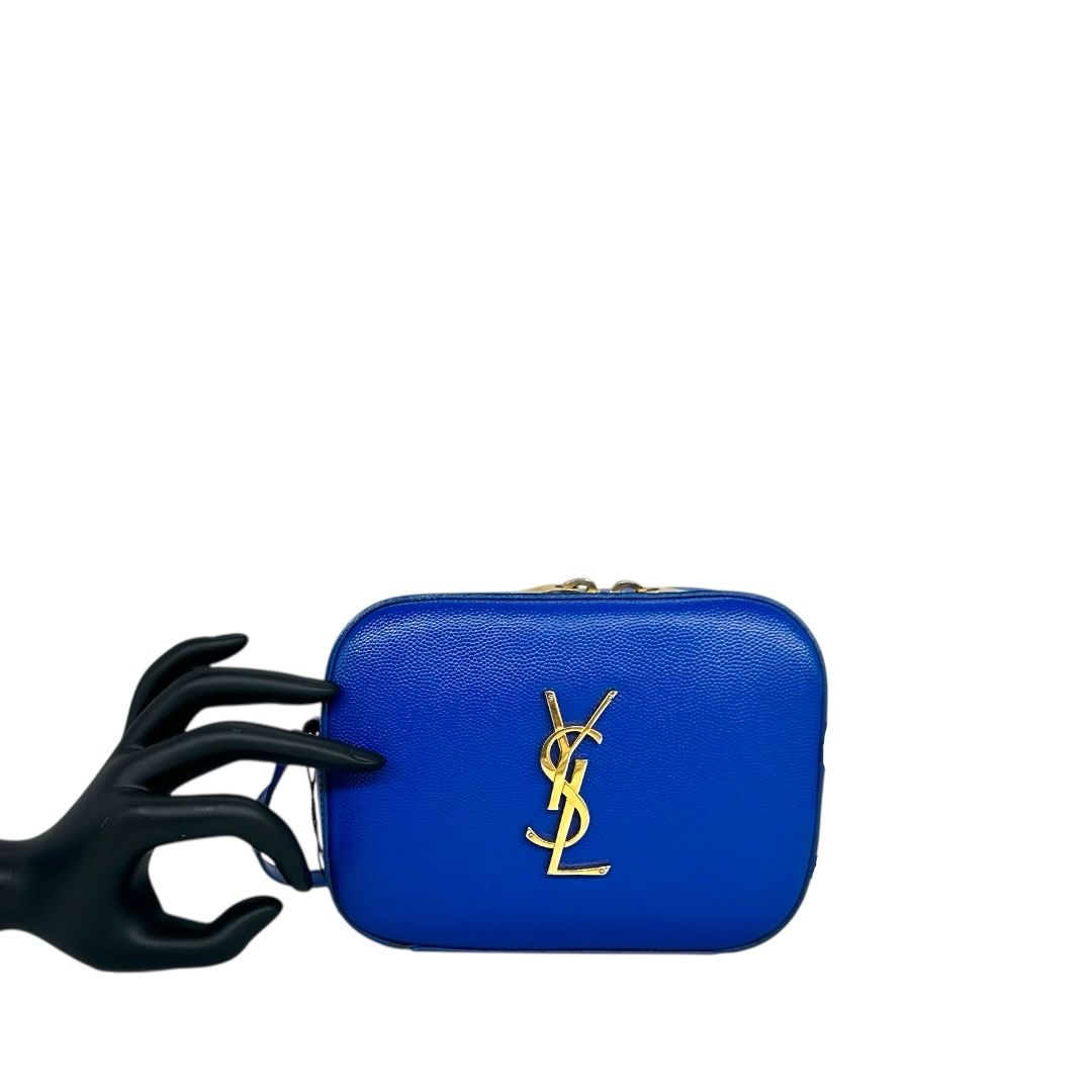 Saint Laurent Grain De Poudre Mini Classic Monogram Camera Bag