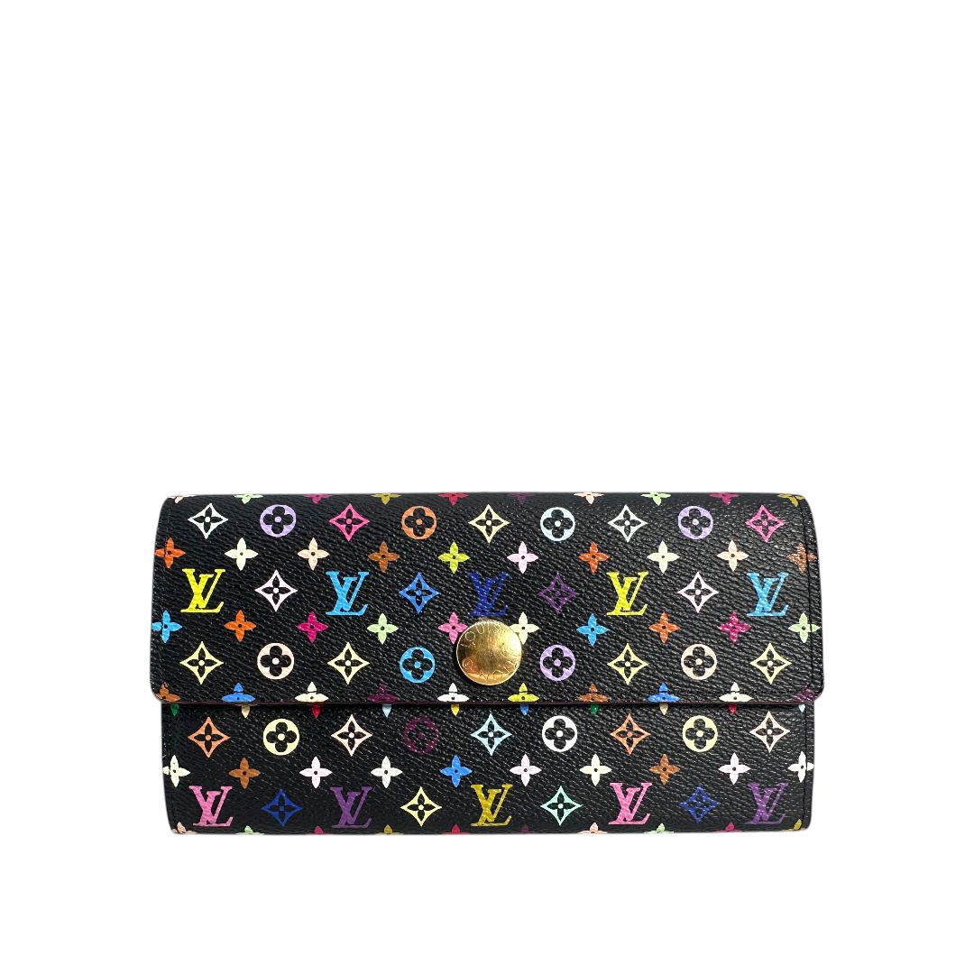 Louis Vuitton Monogram Multicolor Sarah Wallet
