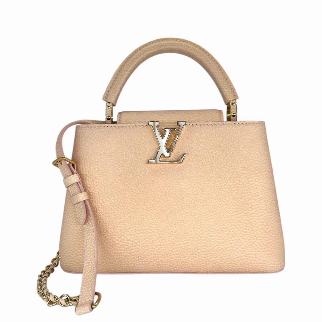 Louis Vuitton Metallic Taurillon Capucines BB
