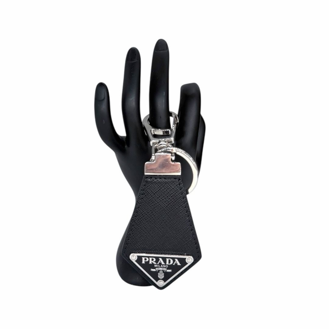 Prada Saffiano Leather Key Chain