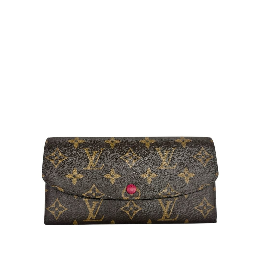 Louis Vuitton Monogram Emilie Wallet.