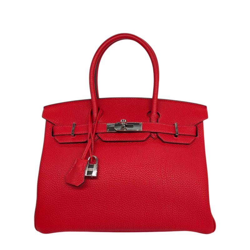 Hermes Togo Birkin 30 (Rouge)