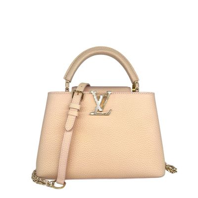 Louis Vuitton Metallic Taurillon Capucines BB