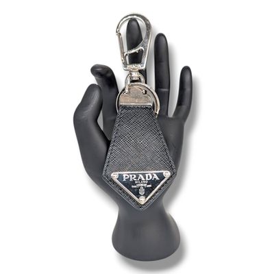 Prada Saffiano Leather Key Chain