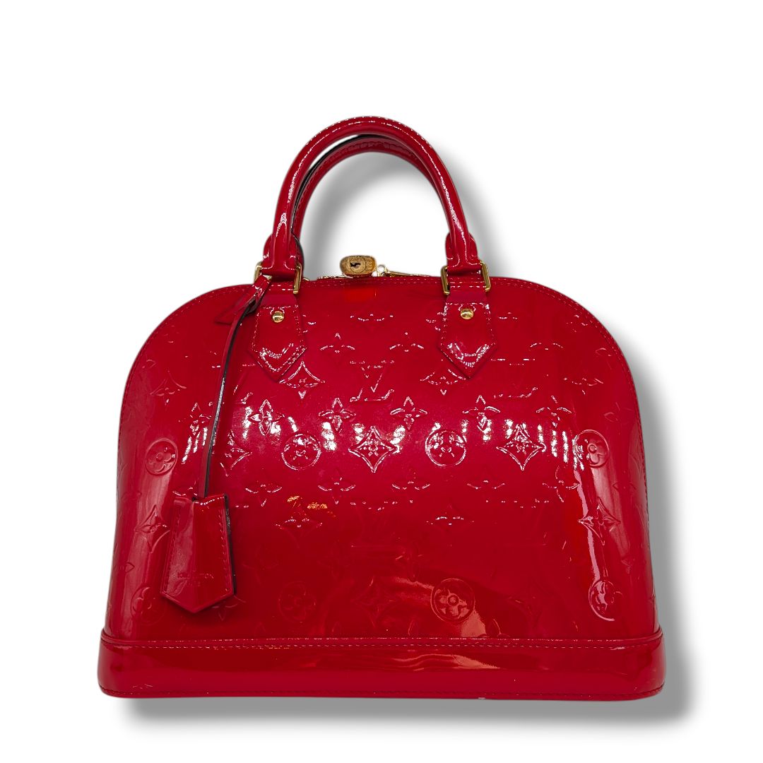Louis Vuitton Monogram Vernis Alma PM